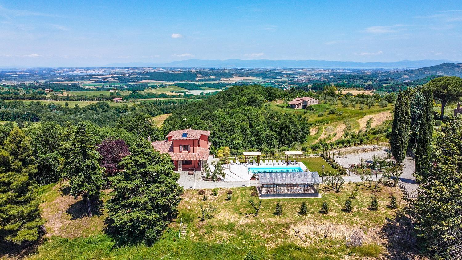 Villa La Pieve Citta della Pieve Bagian luar foto